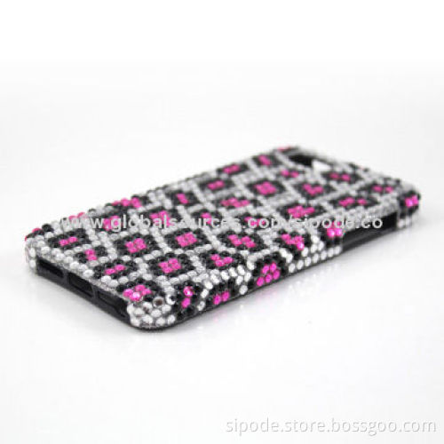 Soft diamond design protective case for iphone 5/5s